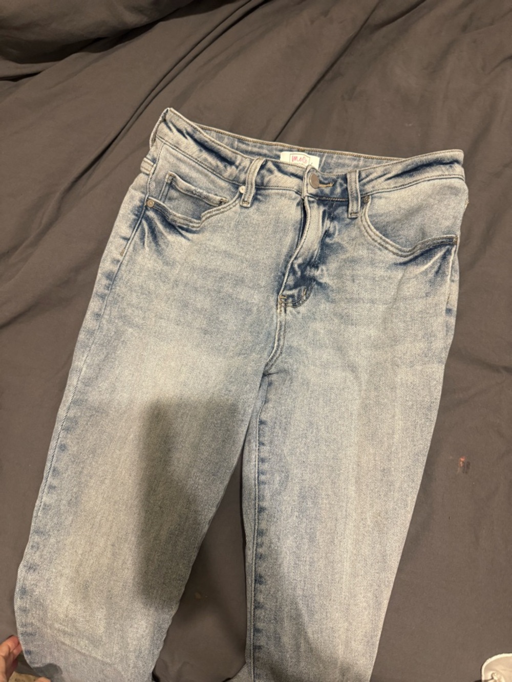 High-Rise Light Blue Women's Jeans